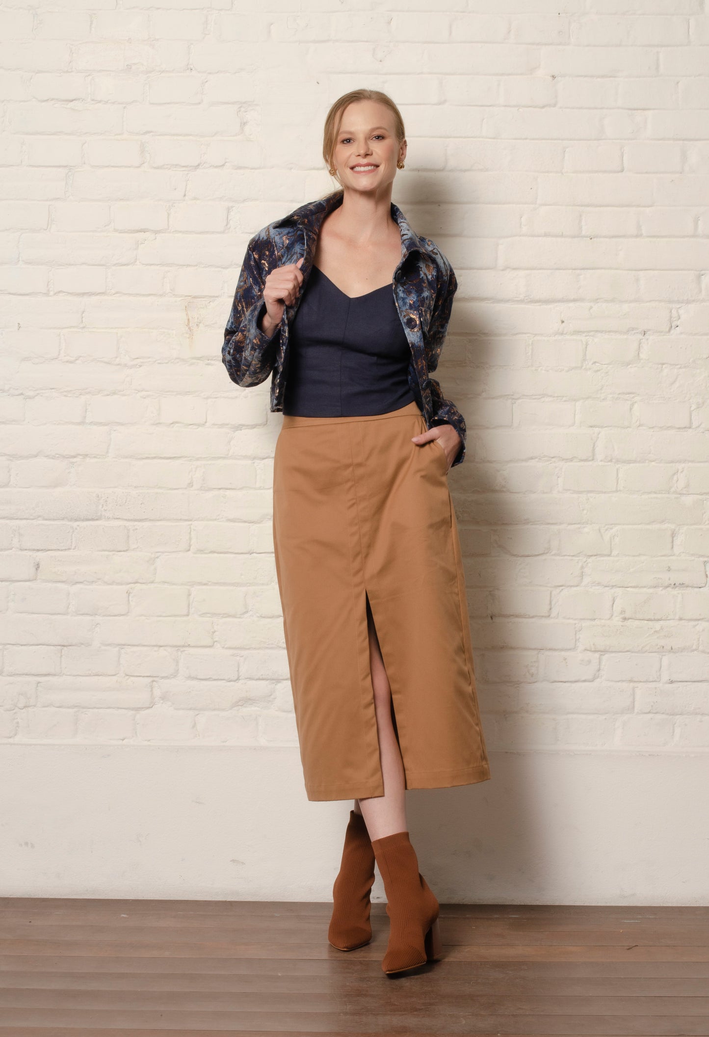 Casaco Art Jeans