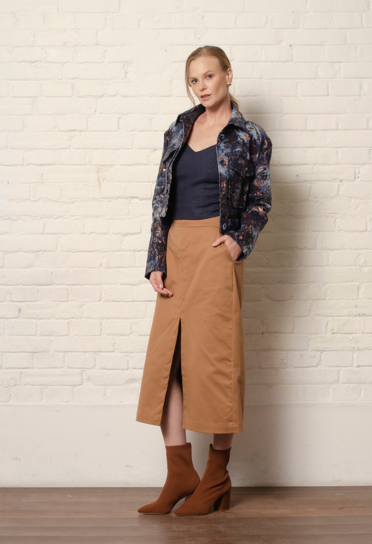 Casaco Art Jeans